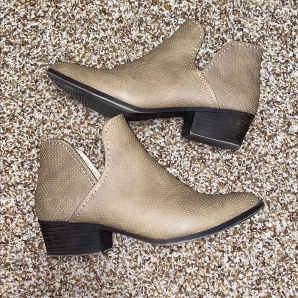 Brown booties